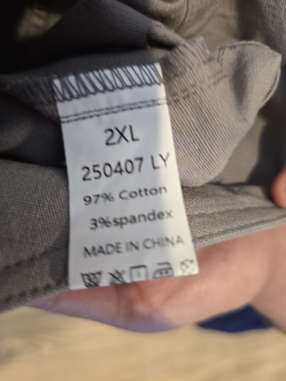 Flamingals Grey Pants, Size 2XL, New With Tags - Picture 6 of 6